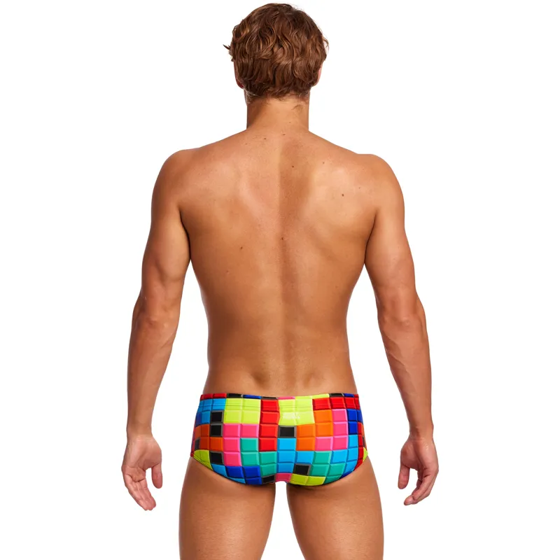 Funky Trunks Men's Sidewinder Trunks Blocked-2